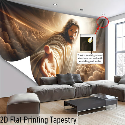 2D Flat, 2D Flat Christmas & New Year Large Wall Decor Tapestry with Dazzling  Design, Perfect for Living Room, Bedroom, Christmas Eve, Christmas Party Decorations, Photo Backdrop, and Festive Atmosphere for Christmas, New Ye