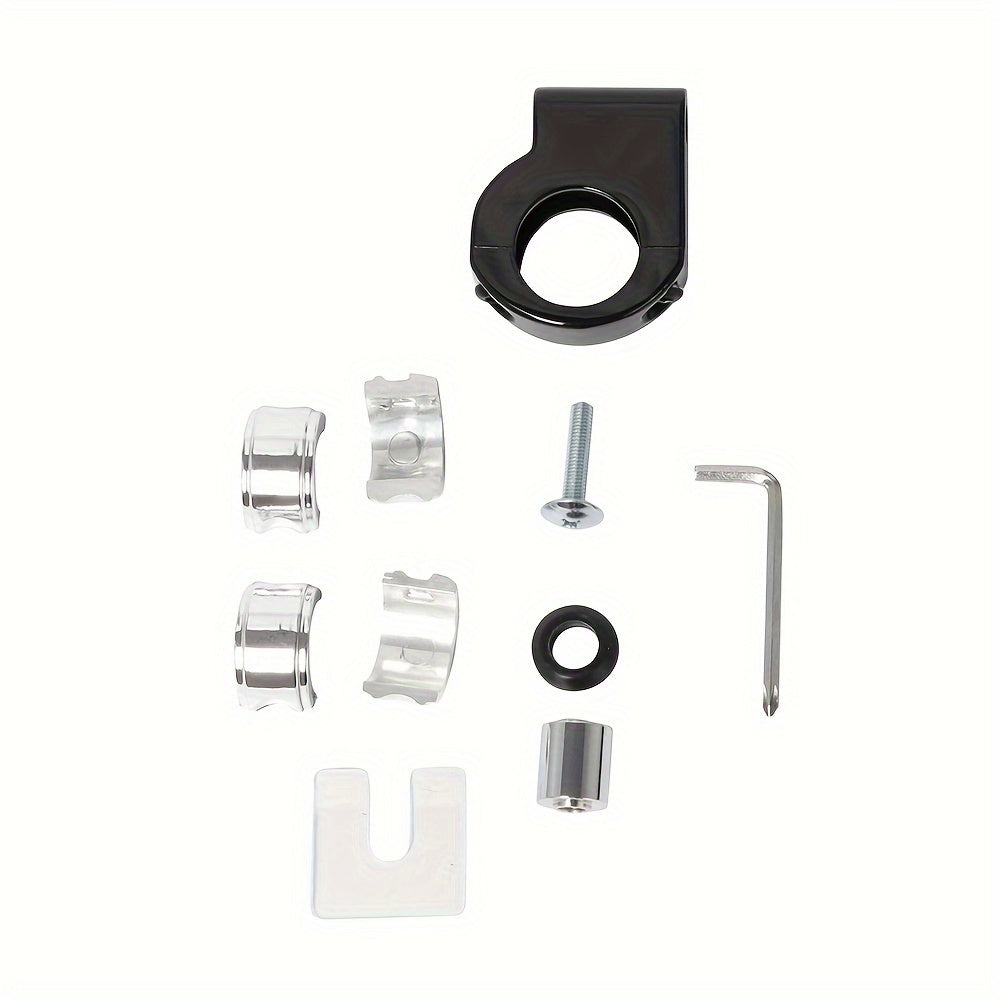 1pc Motorcycle Adjustable Cup Holder, ABS Material, Fits 22mm-32mm Drink Bottles, Compatible with  Travel & Street Glide Sportster, Motorcycle Accessories