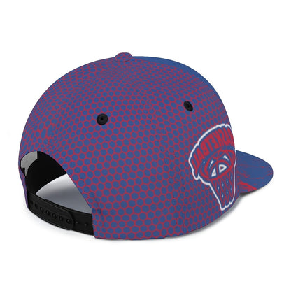 Unisex Basketball Flat Brim Baseball Cap - Adjustable Cap with Snap Closure, Detroit Graffiti Cool Print Creative Design - Game Day Cap - Fan Apparel - Breathable, Suitable for All Seasons - Ideal for Outdoor And Casual Wear