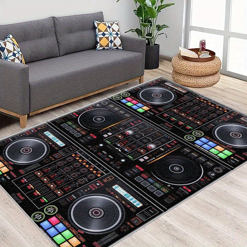 1pc Botanical and Butterfly - themed Area Mat, Light - weight, Washable and Easy - to - maintain Summer and Autumn Floor Mat, Suitable for Living Room, Bedroom, Dining Room, Study, Balcony, Room Decor, Easy Clean Floor Coveri