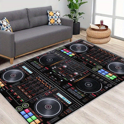 1pc Botanical and Butterfly - themed Area Mat, Light - weight, Washable and Easy - to - maintain Summer and Autumn Floor Mat, Suitable for Living Room, Bedroom, Dining Room, Study, Balcony, Room Decor, Easy Clean Floor Coveri