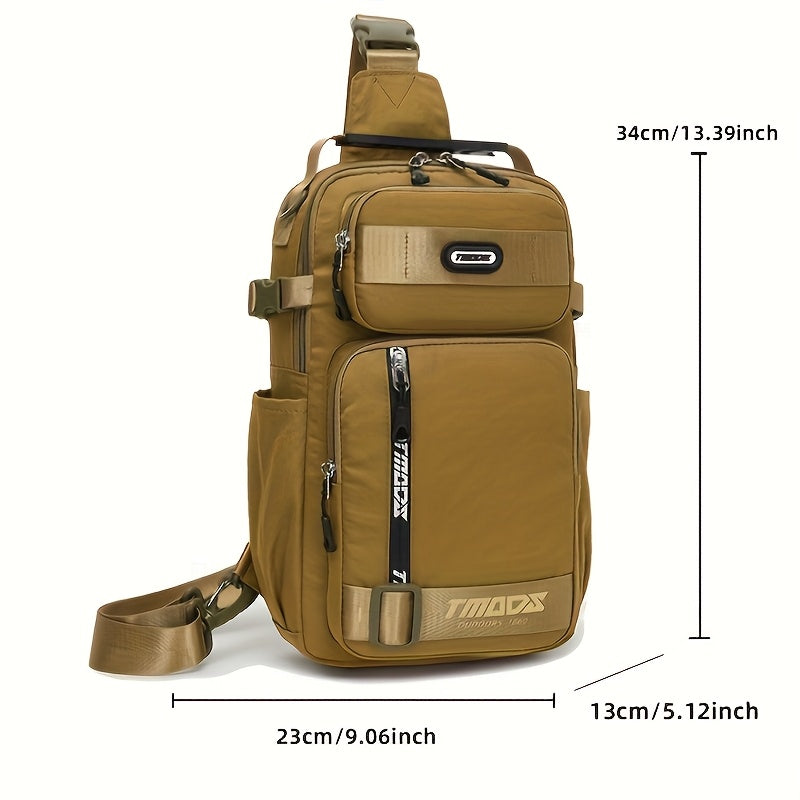 Unisex Fashion Anti-Theft Crossbody Bag - Lightweight Oxford Material, Secure Zip Closure, Adjustable Strap, Perfect for Travel & Everyday Use, Crossbody Ba