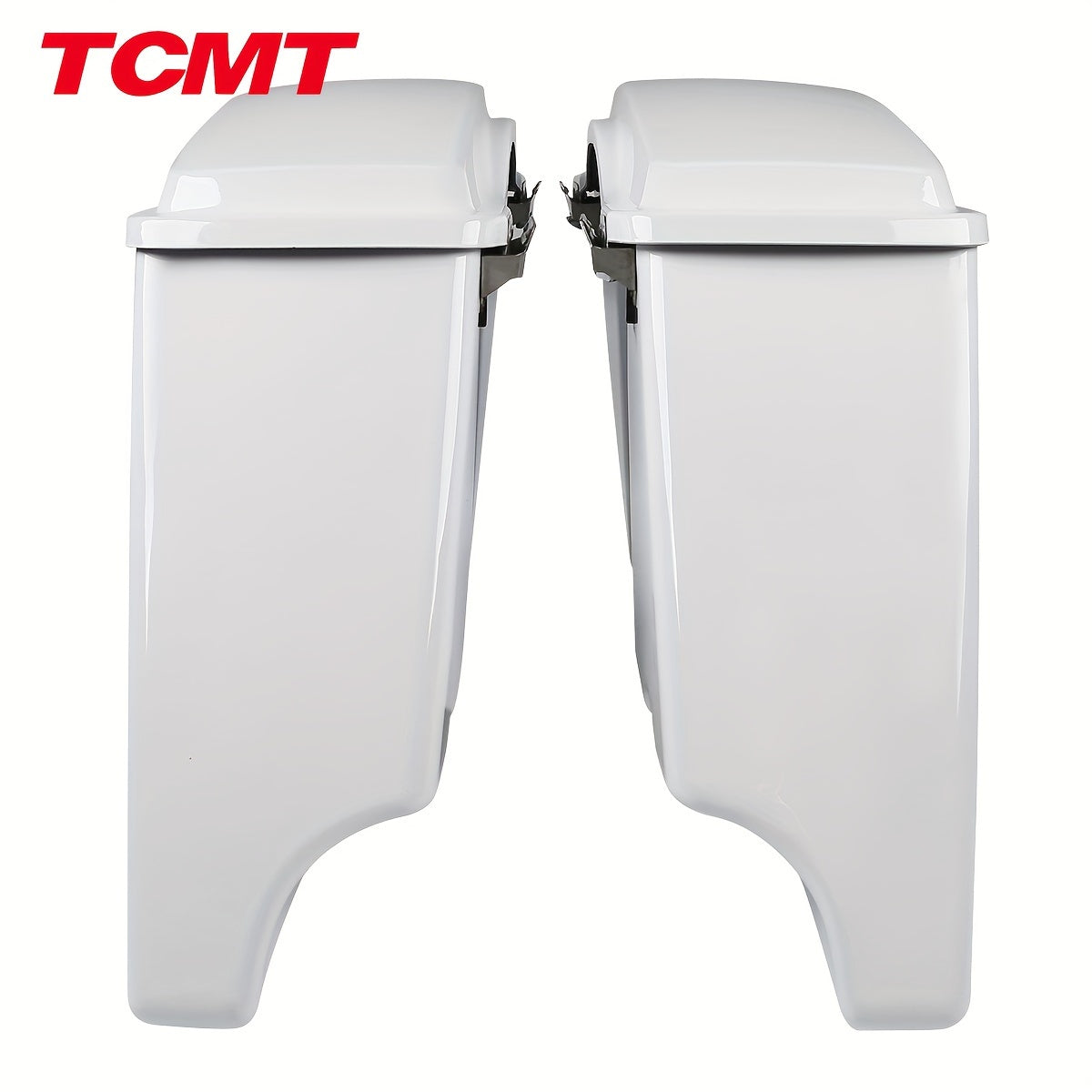 TCMT 5" Stretched Saddlebags Fit For Street Electra Glide Road King Ultra Classic Touring 1993-2013