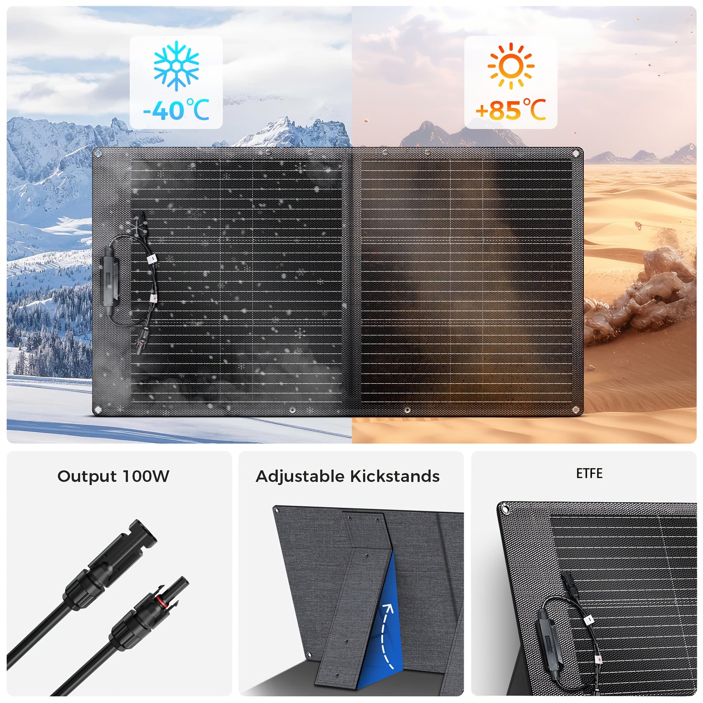 100W Solarpanels Without Bag And Generator/320, 000mAh Power Bank. LiFePO4 Battery UPS, Multi-connector, Durable And Compact Design-portable Camping, Outdoor Charging, Reliable Power Support, Essential for RV Travel, Christma