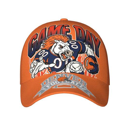 Denver Football Fan Bucket Hat - Adjustable Snaps, Breathable for -Season Comfort, Team Colors for Match Day, Textile Suitable for Denver Football Games & Gifts, Iconic Sports Accessory