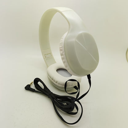 5 PACK Getgold High Quality Moonlight Wired Classroom Headphones, School, Airplane, For Online Learning And Travel, Student On Ear Comfy Fold Earphones For Library, HQ Stereo Sound 3.5mm Jack 5FT Flat Wire, Designed To Be Ful