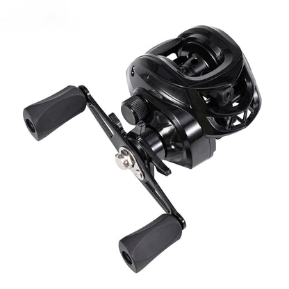 Fishing Rod Set - Carbon Fiber Rod Body, Aluminum Alloy Reel - 180cm/ 70.86inch - Left-handed/ right-handed - Ceramic Guides for Smooth Line Guide - Suitable for All Waters - A Perfect Christmas Gift for Fishing Enthusiasts.
