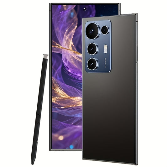 2026 New S25 Ultra Android Smartphone | 6.8-Inch 5G Unlocked Android 14 With 12Gb+512Gb Storage, Facial Recognition, Phone Case, Screen Protector, Headphones, And Charging Cable | Ideal For Daily Use, Travel, And Large-Screen