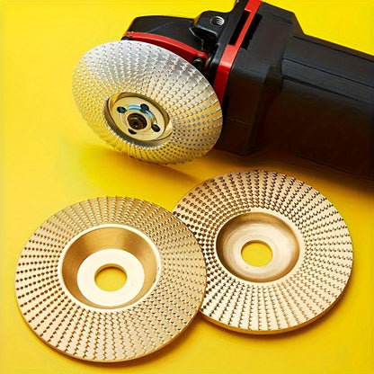 [Premium Wood Carving Discs] 3pcs Premium Durable Wood Carving Discs Set | Grinding Shaping Polishing Woodworking Tools