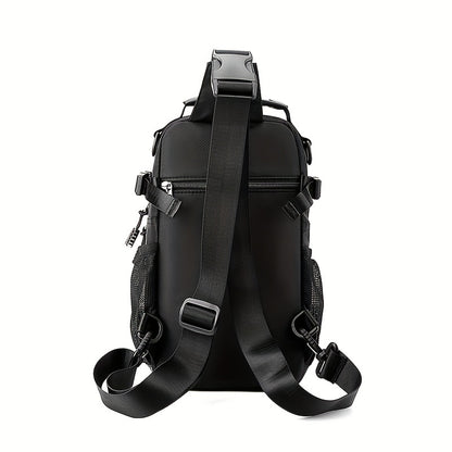 Unisex Fashion Anti-Theft Crossbody Bag - Lightweight Oxford Material, Secure Zip Closure, Adjustable Strap, Perfect for Travel & Everyday Use, Crossbody Ba