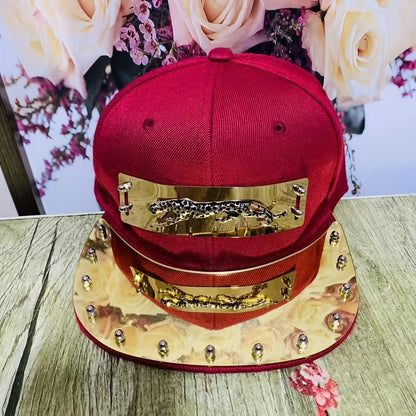 1pc Men'S Fashion Hip-Hop Street Dance Performance Baseball Cap - Casual Style, 100% Polyester, Lightweight, Animal Print, Non-Stretch Fabric - For Men - Suitable for Streetwear, Dance, Casual Occasions - Perfect Gift for Fas