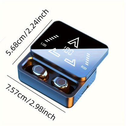 144 Languages Wireless Translation Earbuds, 36-Hour Battery Life, Instant Translation Headphones for Travel, Business & Work with Noise-Canceling Microphone and LED Display, Stereo Sound, Perfect Christmas Gift For Couples