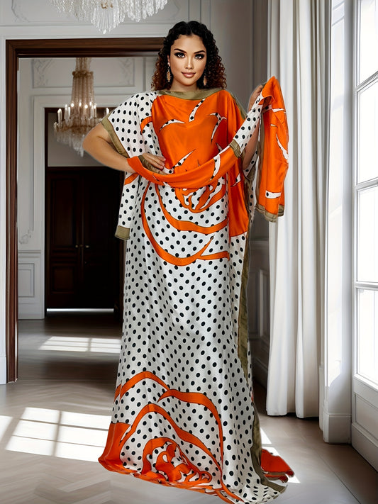 Middle Eastern Robe + Scarf