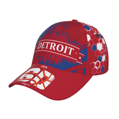 Adjustable Snapback Hat for Detroit State Basketball And Baseball, Perfect for Game Day Gifts for Fans of All Ages