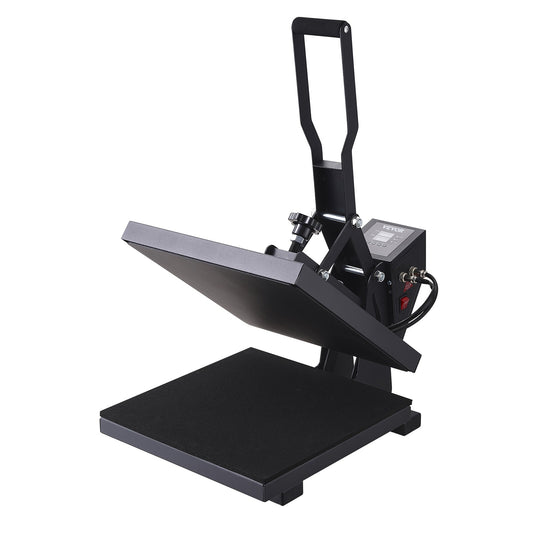 VEVOR 1700W Heat Press, 16x24/15x15/16x20in Power Heat Press Machine, High Pressure Fast Heating Heat Press Machine for T-Shirt, Digital Industrial Sublimation Printer for Heat Transfer Vinyl, Easy to Use, Black