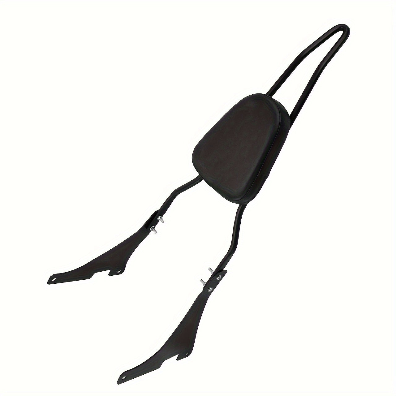 Motorcycle Black Detachable Rear Passenger Backrest Cushion Pad Kit Set  for Sportster XL 1200 883 48 2004-2022
