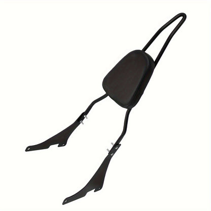 Motorcycle Black Detachable Rear Passenger Backrest Cushion Pad Kit Set  for Sportster XL 1200 883 48 2004-2022