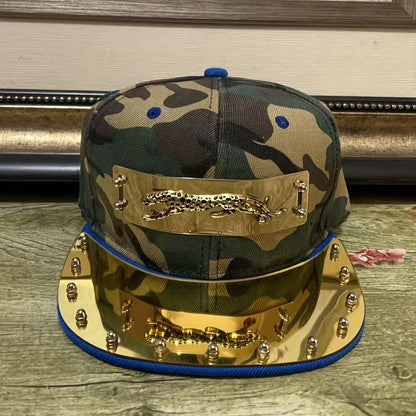 1pc Men'S Fashion Hip-Hop Street Dance Performance Baseball Cap - Casual Style, 100% Polyester, Lightweight, Animal Print, Non-Stretch Fabric - For Men - Suitable for Streetwear, Dance, Casual Occasions - Perfect Gift for Fas