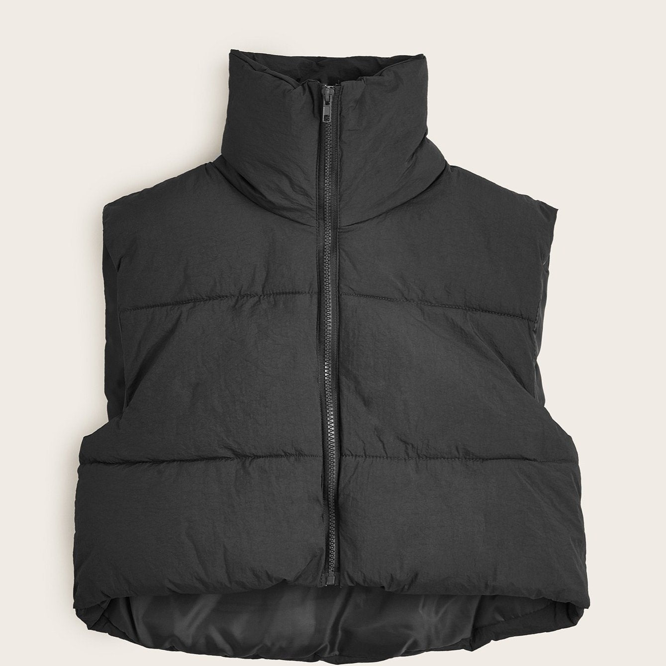 Women'S Sleeveless Vest - Vibrant Pink Slim-Fit Alternative Coat with Drawstring Hood, Zipper Front & Pockets for Fall/Winter Casual Wear, Casual Winter Wear | High Neckline Vest | Zippered Jacket