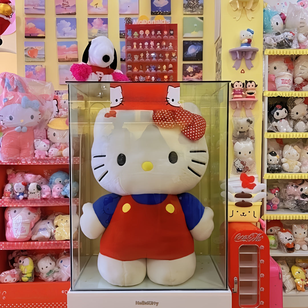 Sanrio Officially Licensed Hello Kitty Giant Plush Doll - 40cm/15.75" Oversized Stuffed Animal Toy with Iconic Pink Bow & Hello Kitty Face, Hugable for,, Collectors (Officially)