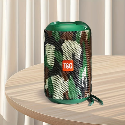 Portable Wireless Speaker for Outdoor Use, Featuring High-Quality Sound, TWS Stereo for Hands-Free Calls, And Compatibility with TF Cards And USB Drives. It Can Connect to Mobile Phones, Tablets, And Tvs with a Range of Up to