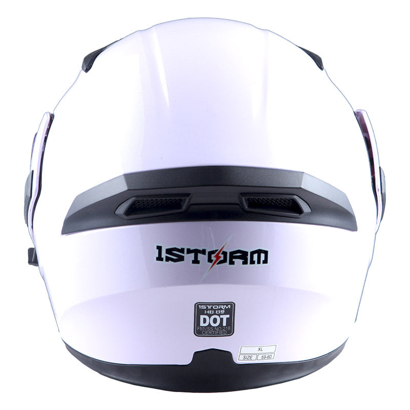 MOTORCYCLE MODULAR FULL FACE HELMET FLIP UP DUAL VISOR HELMET