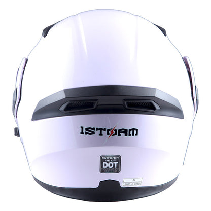 MOTORCYCLE MODULAR FULL FACE HELMET FLIP UP DUAL VISOR HELMET