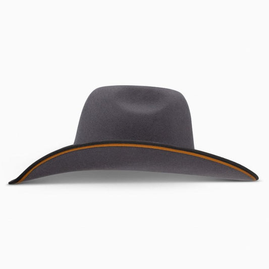 1 Unisex Western Style Wool Felt Cowboy Hat - Wide Brim Sun Protection, Solid Color (Black/Dark Brown/Tan) with Decorative Ribbon Band, All-Season Comfort for Casual & Formal Events, Durable Felt Construction, Versatile for M