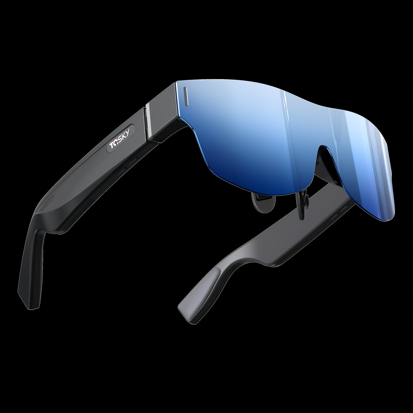 TQSKY T1 AR Smart Glasses | Portable Personal Cinemas | 150'' OLED HD Displays | Dual Speaker Audios | Perfect for Travel, Flight & Home Theater, Travel Entertainment, Portable Cinema, Lightweight Glasses, Sleek Design, Advan