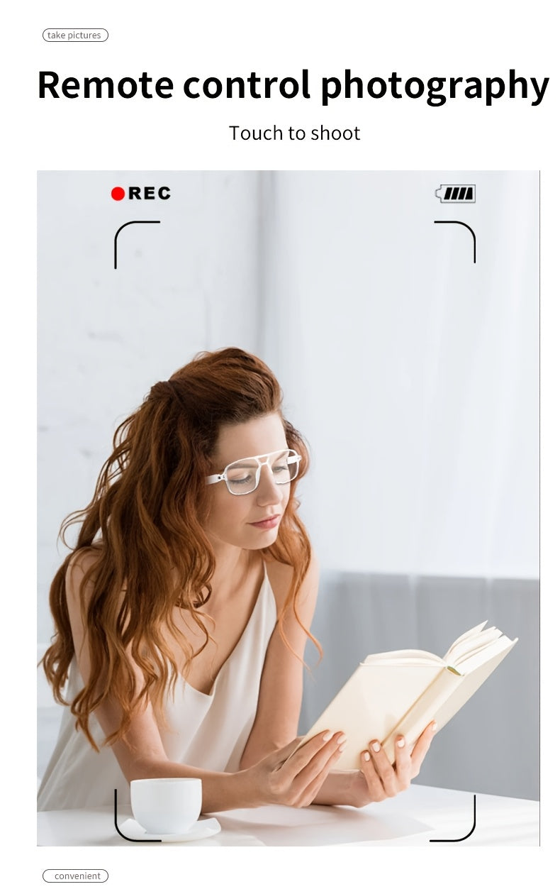 All-in-One Smart Glasses: Advanced blue light filtering & photochromic lenses, open-ear HD audio, and ultra-lightweight design. Enjoy seamless calls, music, and all-day comfort.