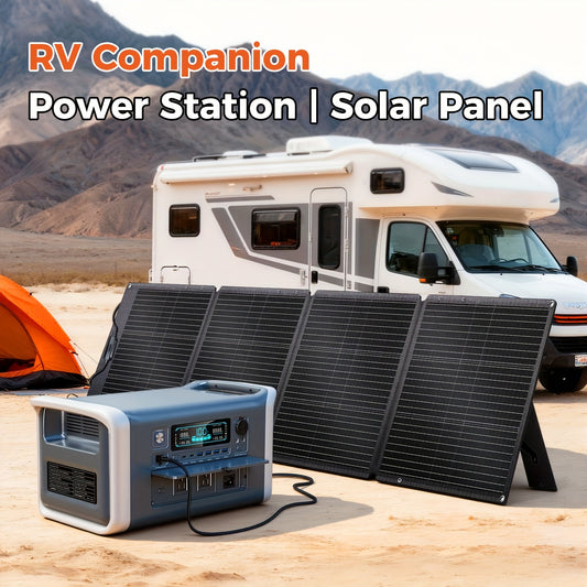 Power Station Solar Panel Kit-Christmas Outdoor Backup Power 1600W Peak With 200W/100W Solar Panel, 999Wh LiFePO4 Battery, UPS Function, 110V AC Pure Sine Wave Outlet Solar Generator Power Bank For Home Blackout/RV/Camping