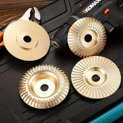 [Premium Wood Carving Discs] 3pcs Premium Durable Wood Carving Discs Set | Grinding Shaping Polishing Woodworking Tools