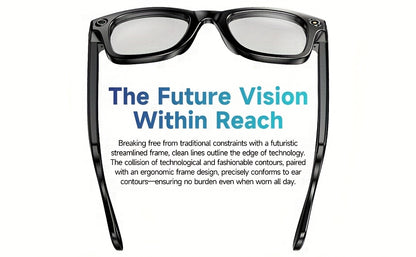 AI Smart Glasses 2025 New Voice Smart Glasses, High-definition 8 Million Camera, Intelligent Real-time Translation, Wireless Call Music Playback And Smart Glasses, Smart Camera Glasses with Multiple Languages, Suitable for iP