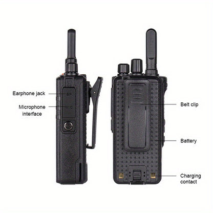 2pcs 4G LTE Zello Network Radio Ptt Walkie Talkie GPS WIFI Android Walkie Talkie Inrico T522A