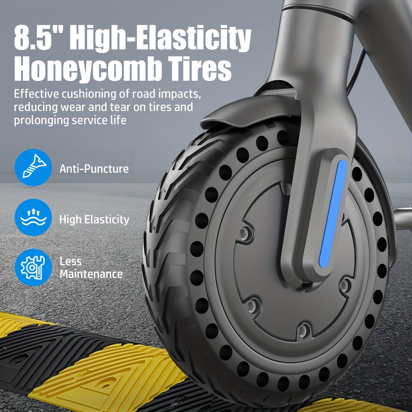 500W Folding Ebike, 48V 10Ah Removable Lithium-Battery, Stylish 14" Foldable Commuting Electric Bicycle For Women & Men/S5-350W Commuter Scooter (Without Seat)