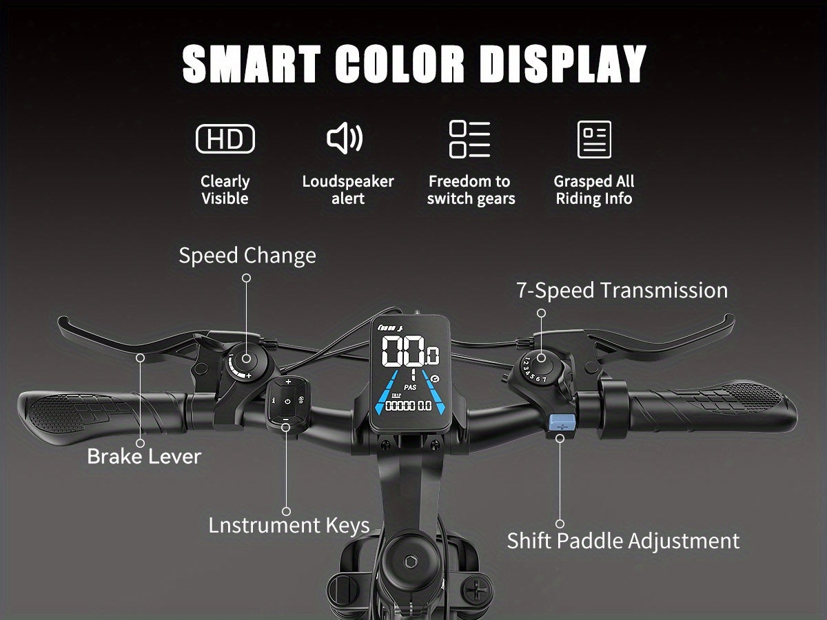 Z6-14-inch Electric Bicycle, Foldable, Suitable For Urban Commuting/ G26-26-inch Adult Electric Mountain Bike, 48v Detachable Battery, Outdoor Off-roading