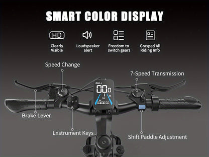Z6-14-inch Electric Bicycle, Foldable, Suitable For Urban Commuting/ G26-26-inch Adult Electric Mountain Bike, 48v Detachable Battery, Outdoor Off-roading