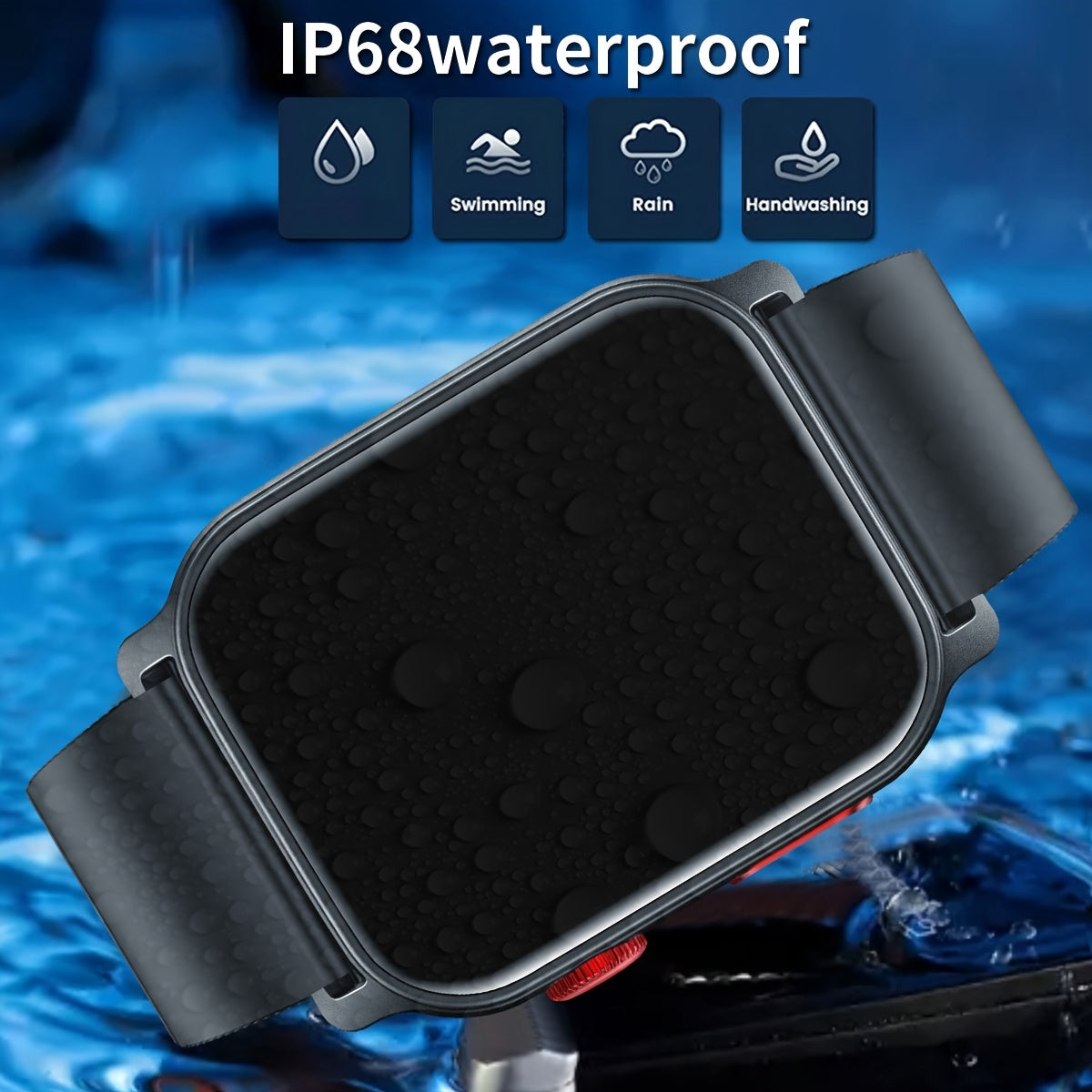 Professional, Hand Washing, Swimming, Rainy Day Travel, 5.0 Wireless Calling, Answer and Make Calls Anytime, Anywhere. 300mAh Long Battery Life, Supports Multiple Languages, Tracks Fitness Data with Precision in Various Modes