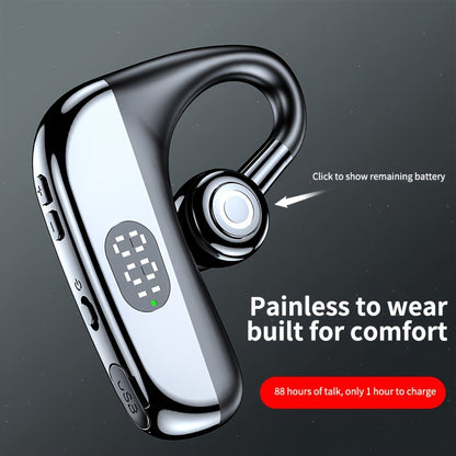 Wireless Headphones with Microphone, Hands-Free Noise Cancelling Earphones for Business & Driving, Wireless Headset with Microphone, Handsfree Noise Canceling Talking Business Driving