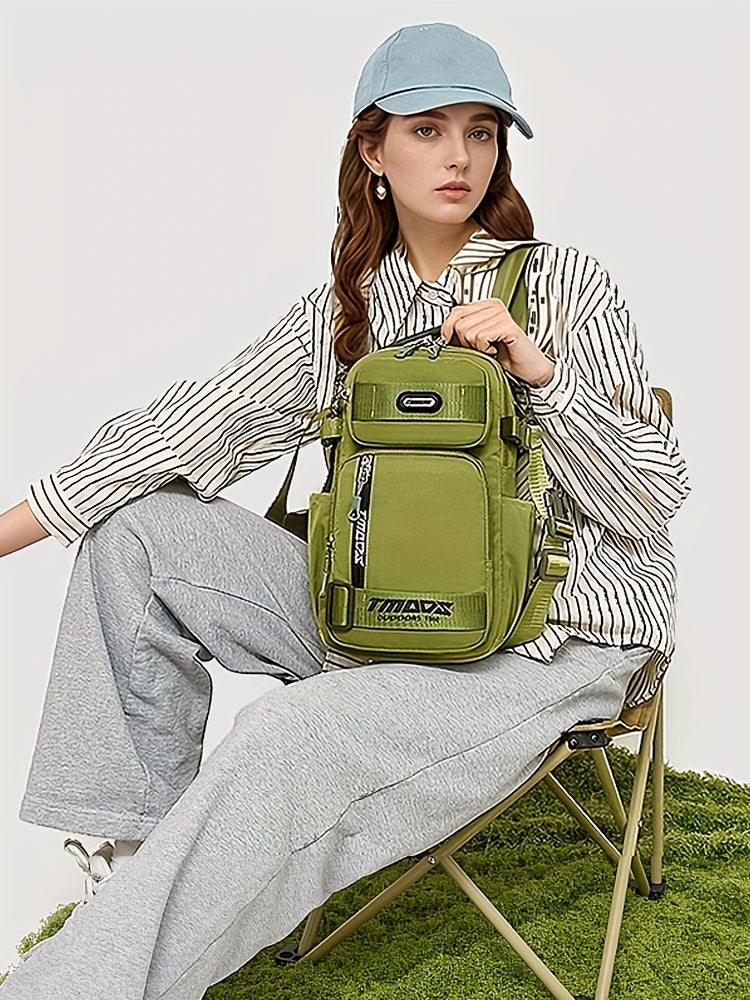 Unisex Fashion Anti-Theft Crossbody Bag - Lightweight Oxford Material, Secure Zip Closure, Adjustable Strap, Perfect for Travel & Everyday Use, Crossbody Ba