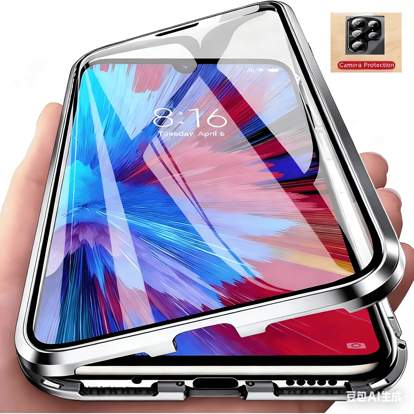 Phone Case: Exquisite Magnetic Phone Cases Compatible with Samsung S23FE, S24/Plus/Ultra/FE, S25/plus/FE/ultra/Edge, Featuring Magnetic Quick Attachment, Seamless Fit, Protection, and High-quality Feel, Fully Showcasing Conve