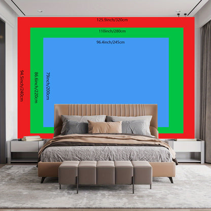 1pc Large UV Glow in the Dark Tapestry - Neon Glow under Light, Anime-Themed Fluorescent Wall Hanging for bedroom, Parties, Wrinkle-Resistant Fabric with Hand-Stitched Edges, UV Activated for home Decor (No installation)