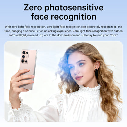 2026 New S25 Intelligent Android Phone | 6.8-inch/3.5-inch, 5G Unlocked Large Screen, Dual 13MP+48MP Camera, USB Type-C Charging, Dual SIM Slots, Includes Stylus, Headphones, Data Cable, Phone Case, Screen Protector | Ideal f