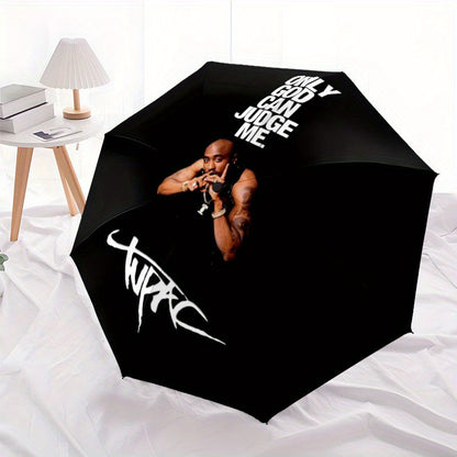 The Tupac Q Umbrella Is a Portable Automatic Umbrella Ideal for Commuting, Business, And Leisure Activities, Making It a Perfect Gift for Anyone in Any Season.