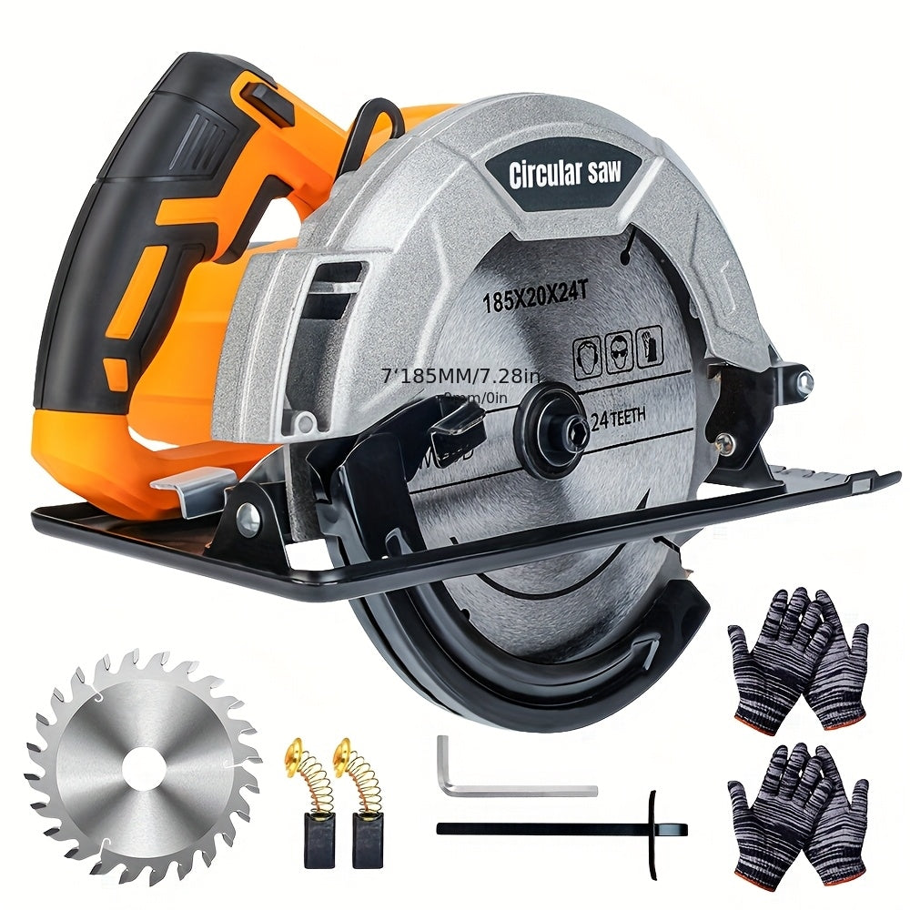 7-1/4'' There's A Rope Circular Saw Electric Saw Electric Circular Saw Professional Corded Circular Saw Wood Cutter DCS391B110 with Depth Adjustment Angle Adjustment 0-45° Bevel Circular Saw Sleeve Price High-power Circular