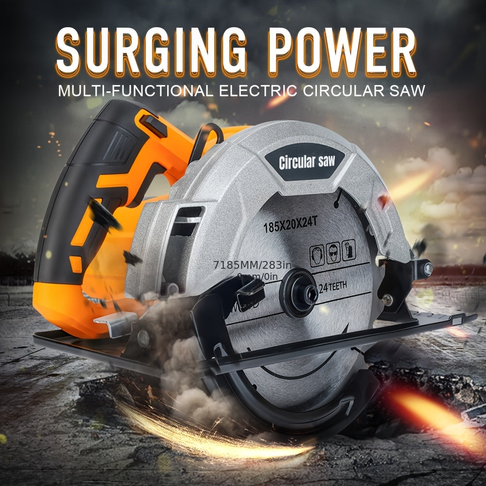 7-1/4'' There's A Rope Circular Saw Electric Saw Electric Circular Saw Professional Corded Circular Saw Wood Cutter DCS391B110 with Depth Adjustment Angle Adjustment 0-45° Bevel Circular Saw Sleeve Price High-power Circular
