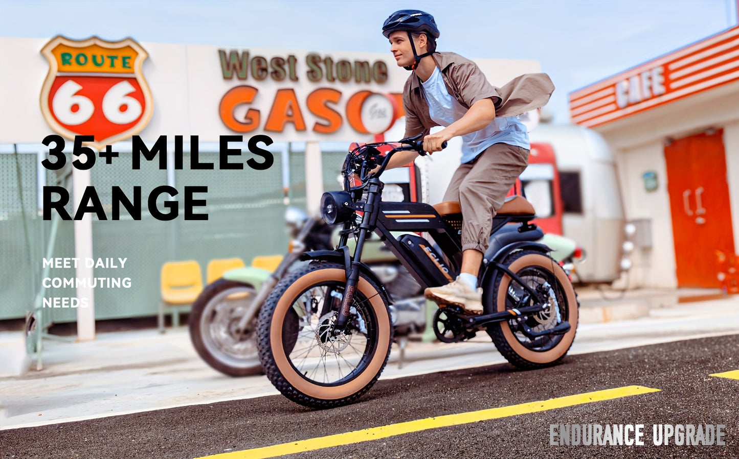 Eclio F02 Electric Bike For Adults, 749W Motor 20mph Ebike With 48V/20Ah Removable Battery, 20"x4" FAT Tires & LCD Display, Supports 330lbs - Ideal For Commuting & Urban Leisure Riding
