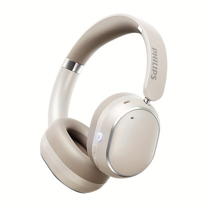 [ANC Wireless Headphones] Philips Wireless Bluetooth Headphones with ANC Hybrid Active Noise Cancelling | Over-Ear HiFi Surround Sound, 80 Hours Playtime, Five ENC Noise Cancelling, for iPhone and Android