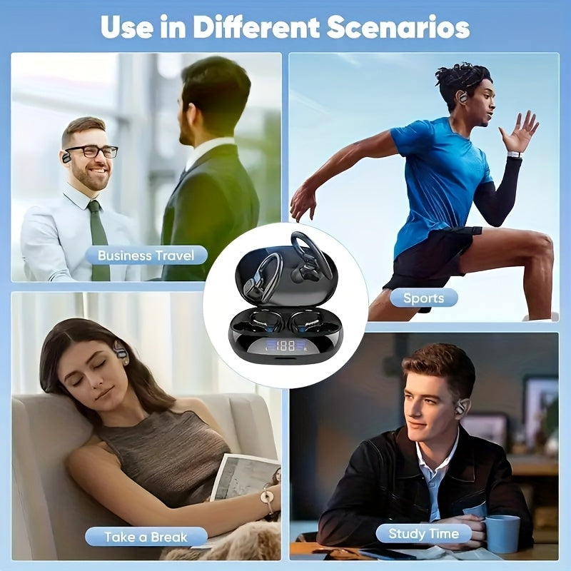 144 Real Time Translation Earphones] New 144 Translation Earphones - Real Time Translation, Suitable for Travel, Business, Work