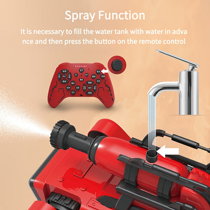[Smart Robot Dog] New Multifunctional Robot Dog, Firefighter/SWAT Model with Water Spray & Soft Bullet Launcher, Multiple Language Instructions, Bionic Mechanical Arm, Singing and Dancing, Handshake Greeting, Remote Control T